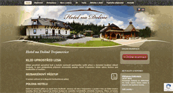 Desktop Screenshot of nadoline.cz